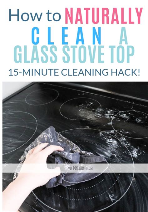 glass stove top cleaner hack
